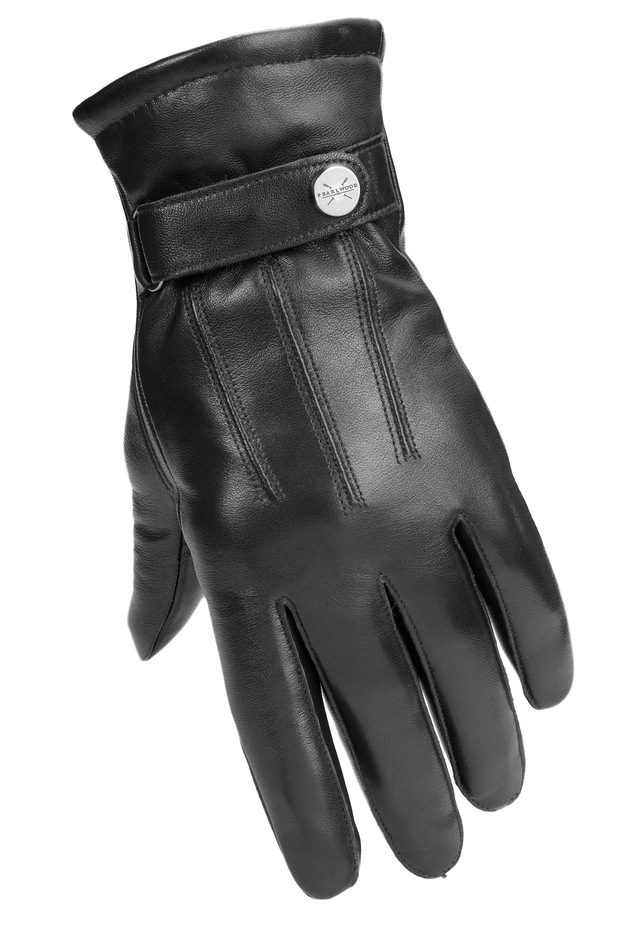 PEARLWOOD Lederhandschuhe »BROOKS« weiches Innenfutter, Wollanteil, verstellbarer Lederriegel
