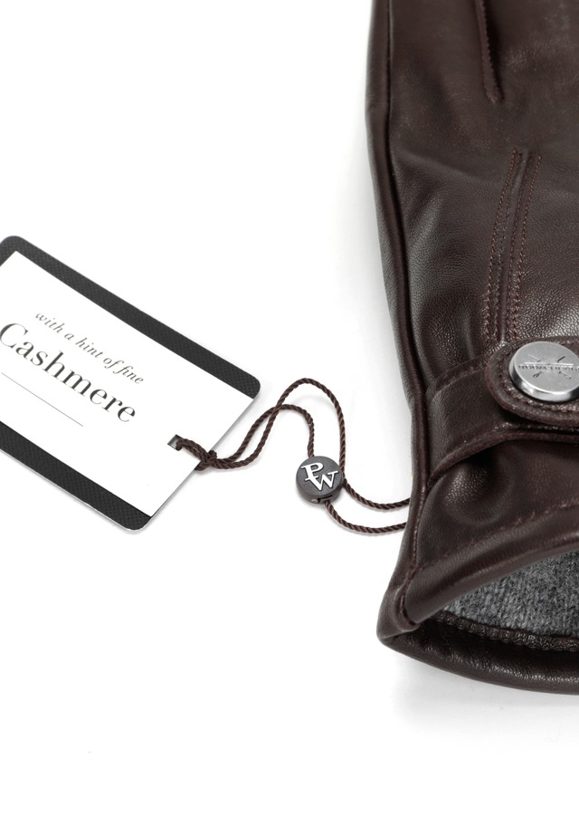 PEARLWOOD Lederhandschuhe »BROOKS« weiches Innenfutter, Wollanteil, verstellbarer Lederriegel