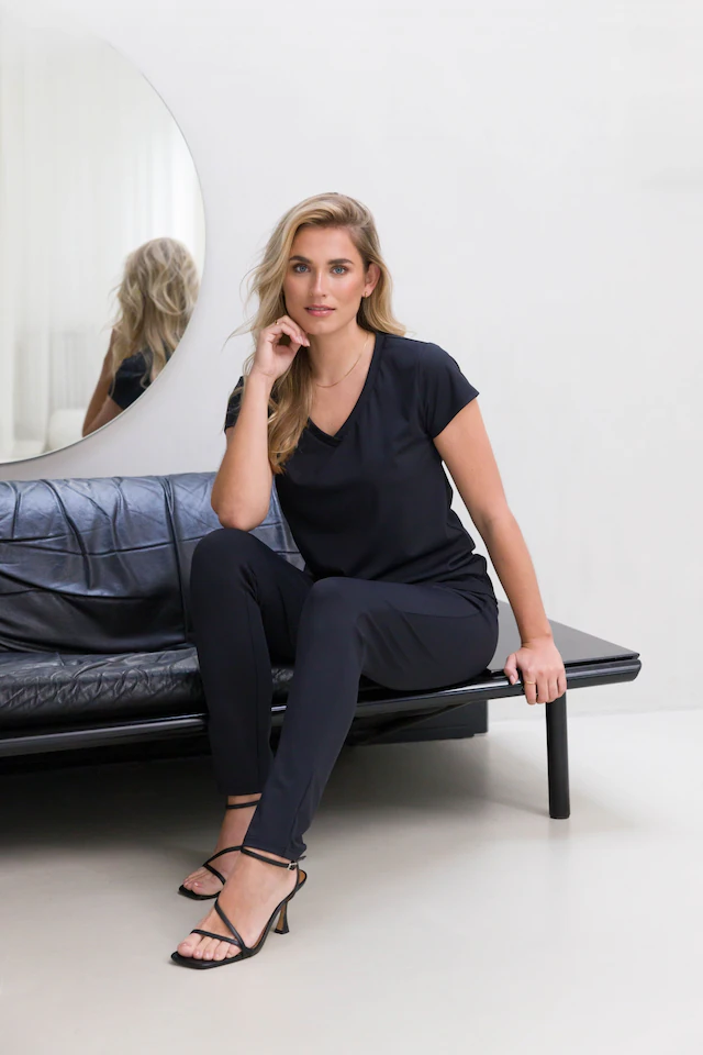 Base Level Stoffhose »Tiana« Sommerhose aus reiner Viskose
