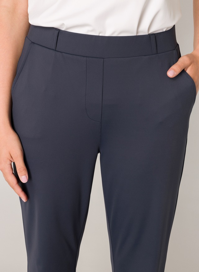 Base Level Stoffhose »Tori« Sommerhose mit ausgestelltem Bein und Stretch