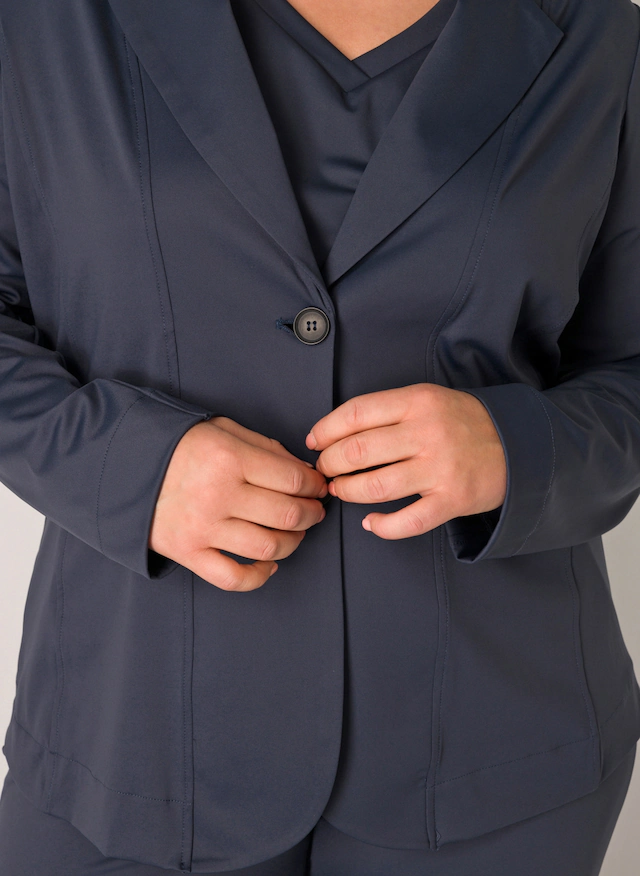Base Level Curvy Jackenblazer »Leah« mit Reverskragen und Stretch