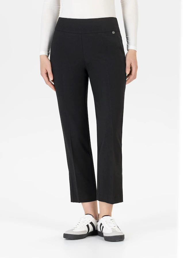 Stehmann 7/8-Hose »Ina« Straight Fit, mit seitlichen Schlitzen