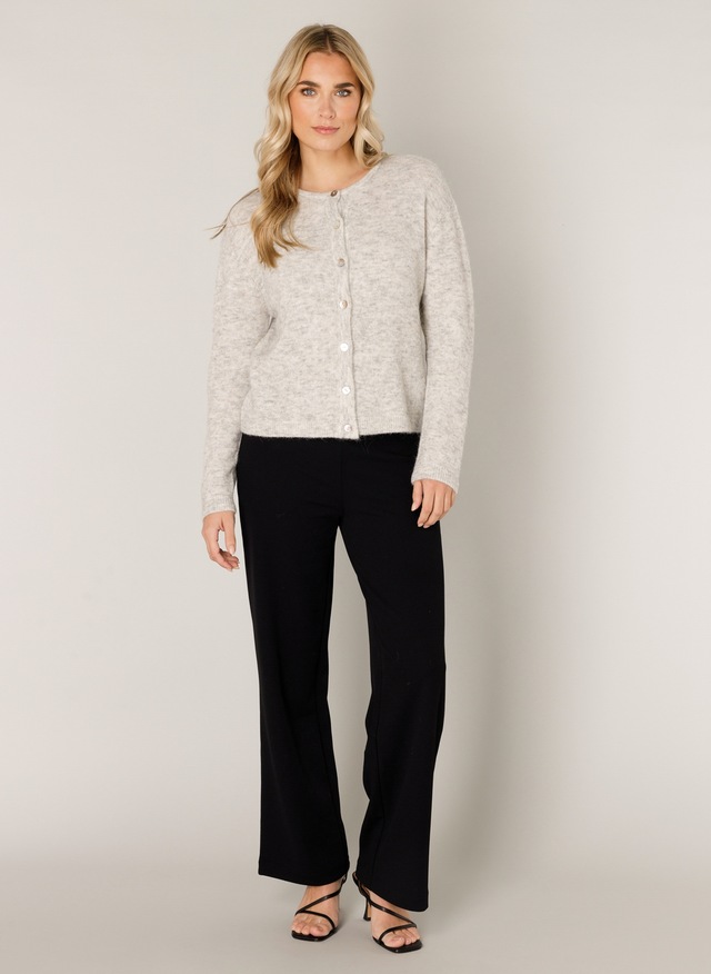 Base Level Cardigan »Yuli« mit Woll-Anteil und Knopfleiste