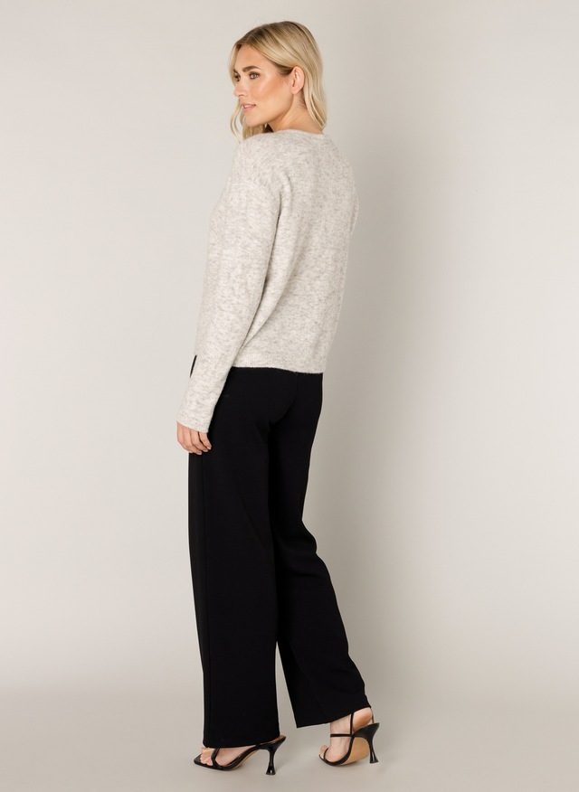 Base Level Cardigan »Yuli« mit Woll-Anteil und Knopfleiste