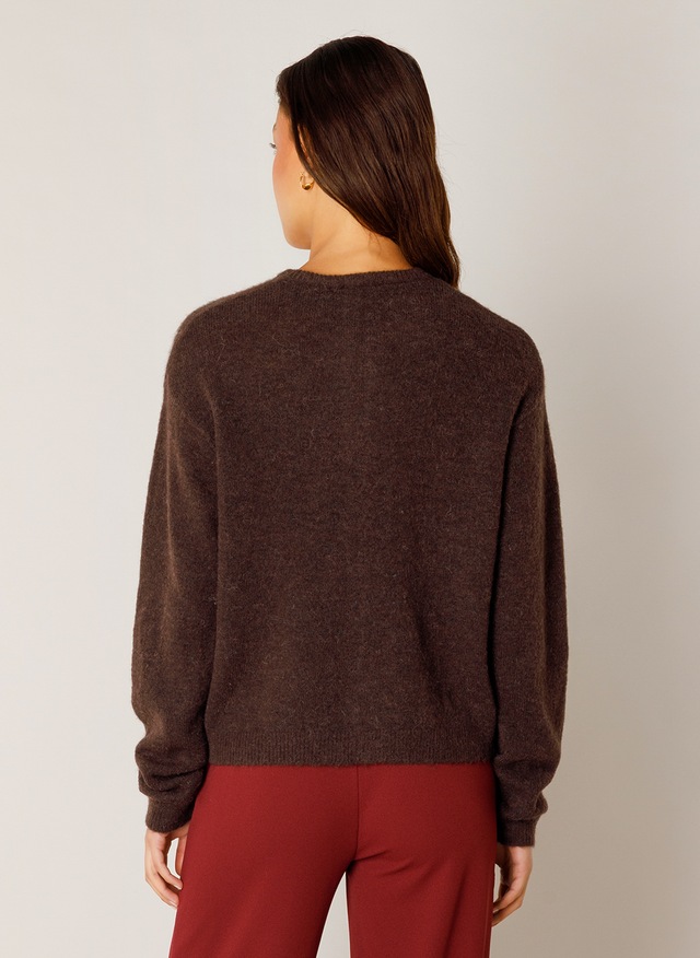 Base Level Cardigan »Yuli« mit Woll-Anteil und Knopfleiste
