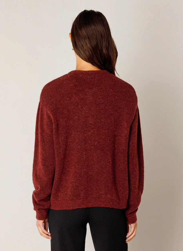 Base Level Cardigan »Yuli« mit Woll-Anteil und Knopfleiste