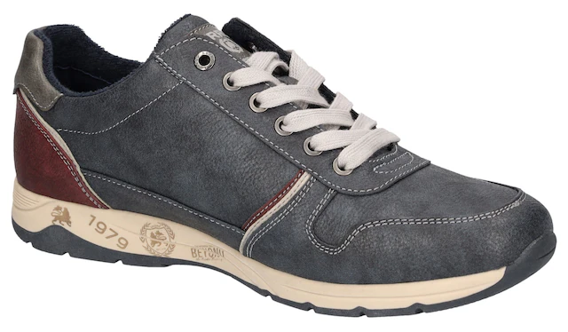 LERROS Sneaker Schnürschuh, Freizeitschuh, Halbschuh mit Reißverschluss