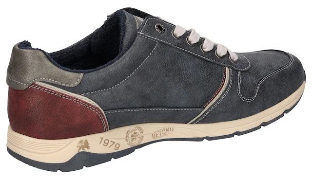 LERROS Sneaker Schnürschuh, Freizeitschuh, Halbschuh mit Reißverschluss