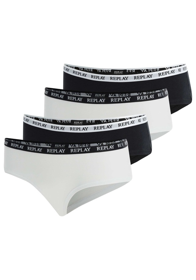 Replay Panty »Panty REPLAY LADY CULOTTE Style 1 T/C 4pcs waterfall pack 4er Pack«