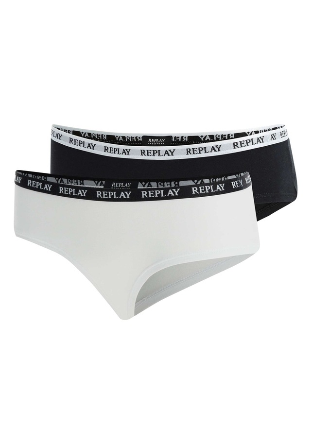 Replay Panty »Panty REPLAY LADY CULOTTE Style 1 T/C 2pcs waterfall pack 2er Pack«
