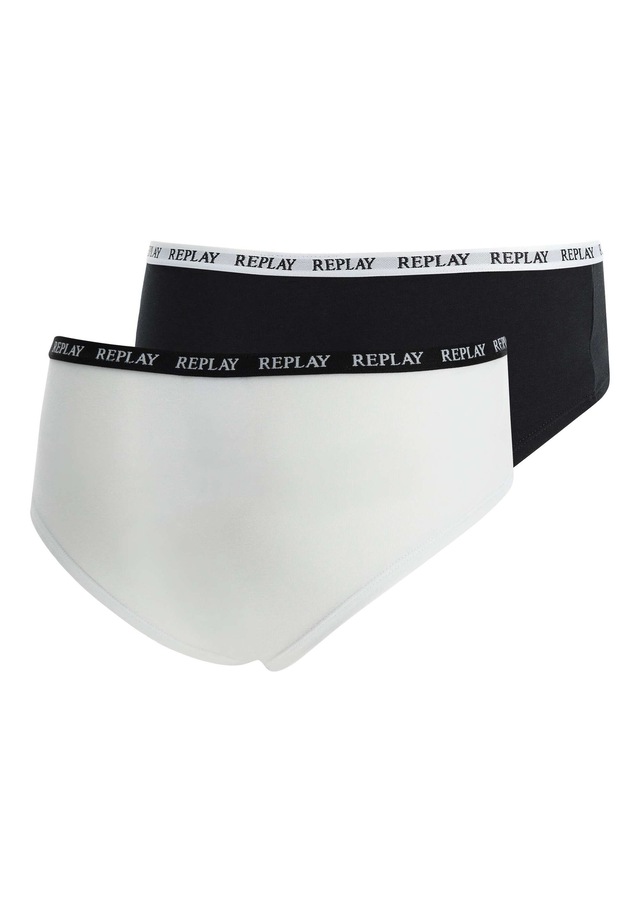 Replay Panty »Panty REPLAY LADY CULOTTE Style 1 T/C 2pcs waterfall pack 2er Pack«