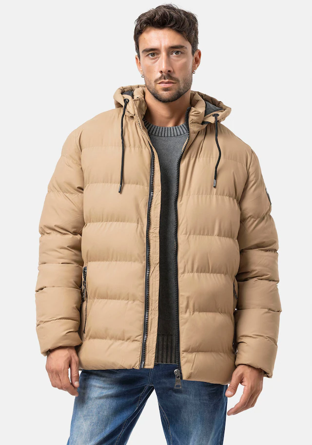 Cipo & Baxx Steppjacke mit Kapuze