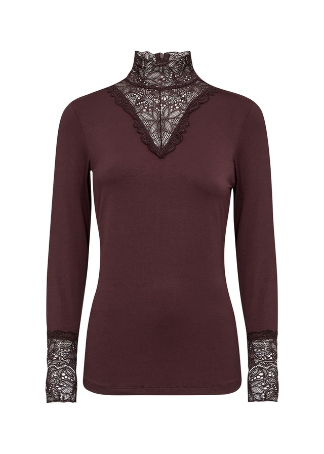 soyaconcept Spitzenshirt »SC-MARICA 20« Viskosemischung