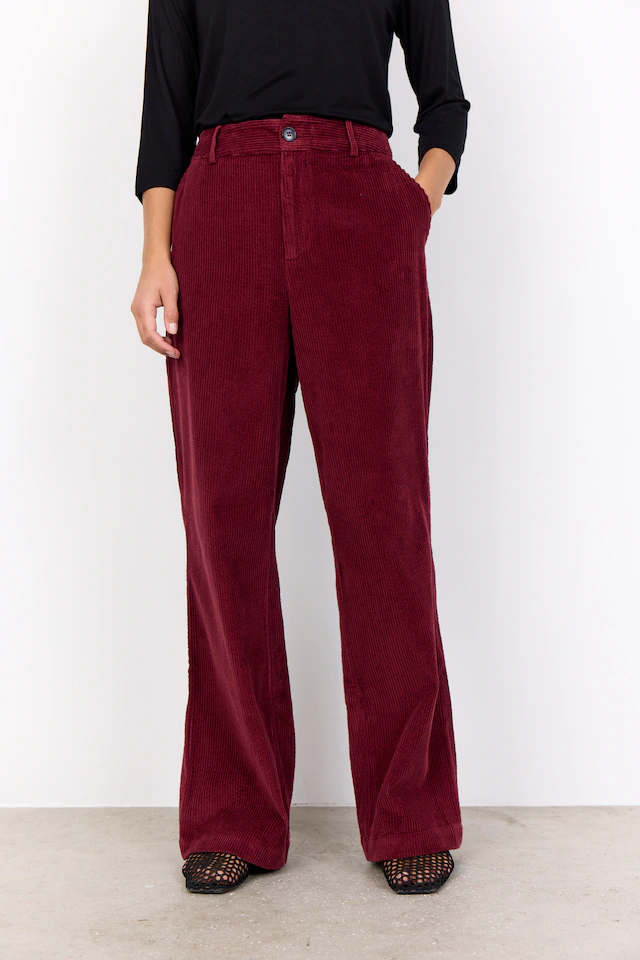 soyaconcept Cordhose »SC-BINDI 19-C« Materialmix