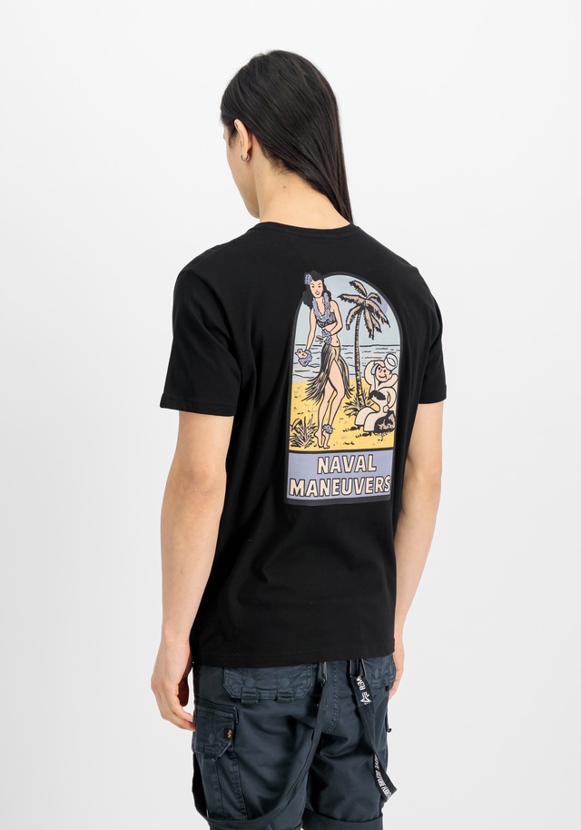 Alpha Industries T-Shirt »Naval Backprint T-Shirt«