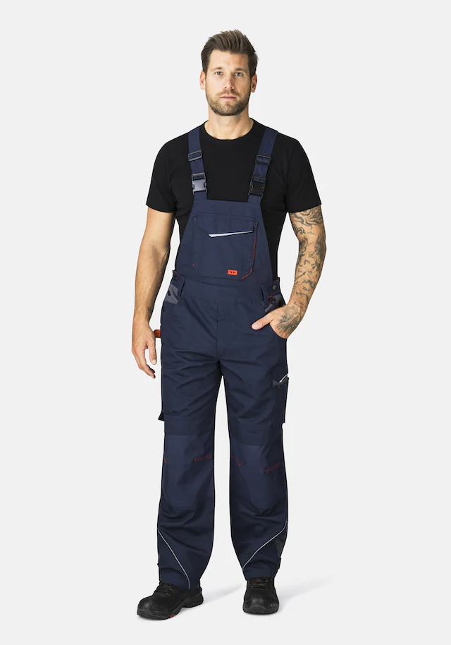 HERO by John Medoox Arbeitslatzhose »EDMONTON Pro Workwear Arbeits-Cargo-Latzhose« Arbeits-Cargo-Latzhose Funktionsqualitätfür Herren