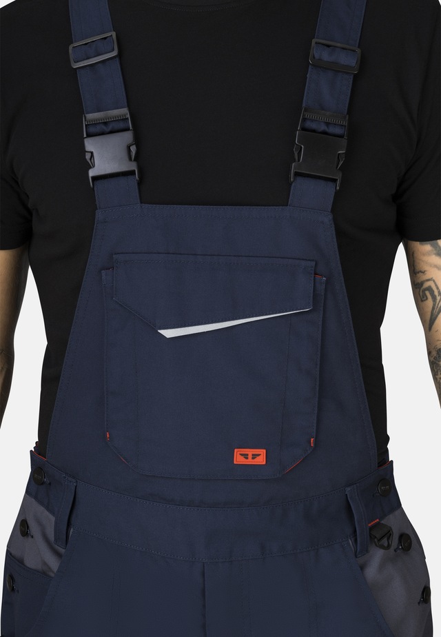 HERO by John Medoox Arbeitslatzhose »EDMONTON Pro Workwear Arbeits-Cargo-Latzhose« Arbeits-Cargo-Latzhose Funktionsqualitätfür Herren