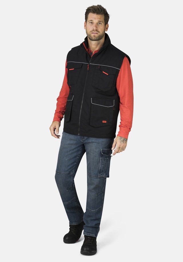 HERO by John Medoox Arbeitsweste »Pro Workwear Arbeits-Cargoweste Outdoor« Arbeits-Cargoweste Outdoor Funktionsqualitätfür Herren