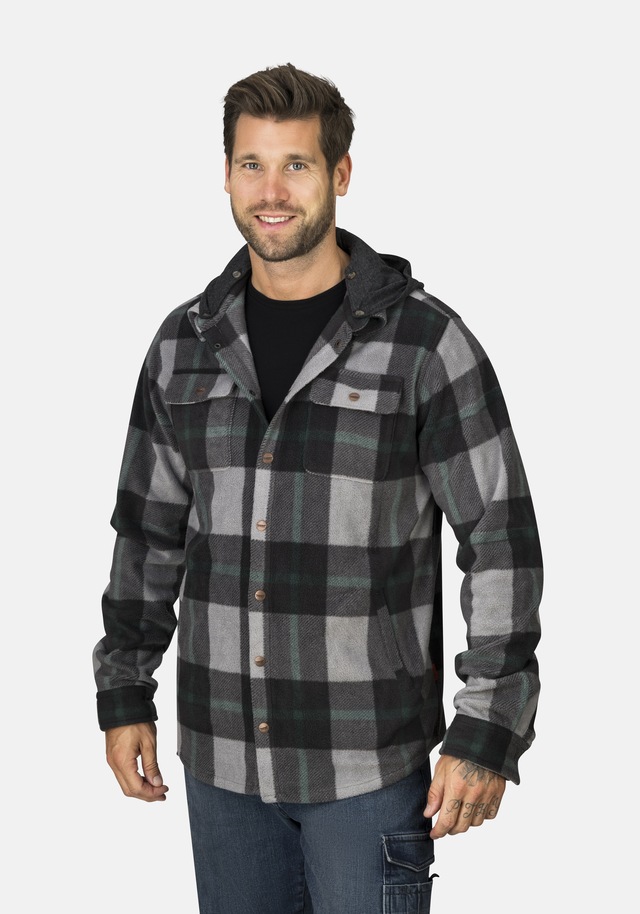 HERO by John Medoox Kapuzenhemd »HUNTER Workwear Arbeitshemd mit Kapuze« Arbeitshemd mit Kapuze Funktionsqualität für Herren