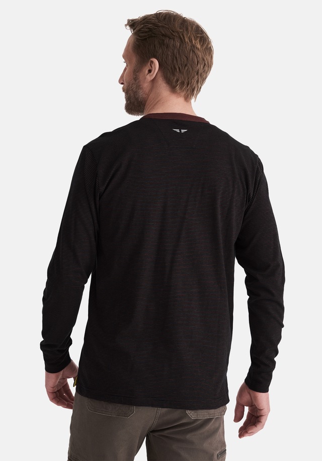 HERO by John Medoox Businessshirt »HANO Workwear Longsleeve Henley-Shirt« Longsleeve Henley-Shirt Funktionsqualitätfür Herren