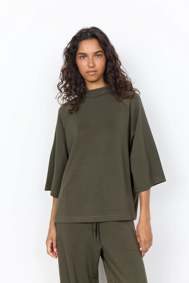 soyaconcept 3/4-Arm-Shirt »SC-BANU 261« Viskosemischung