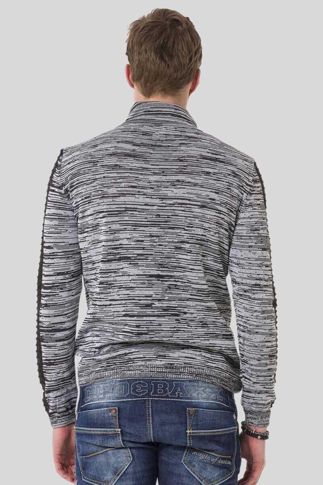 Cipo & Baxx Schalkragenpullover »Pullover« 1 Stk. mit Schalkragen