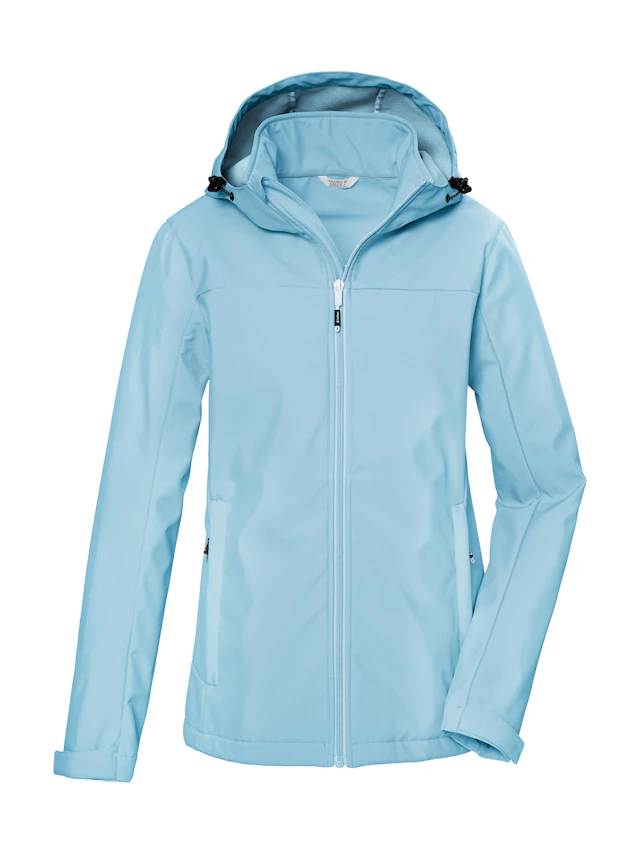 Killtec Softshelljacke »KOS 102 WMN SFTSHLL JCKT« Wasserabweisende, atmungsaktive Softshelljacke mit Fleecefutter