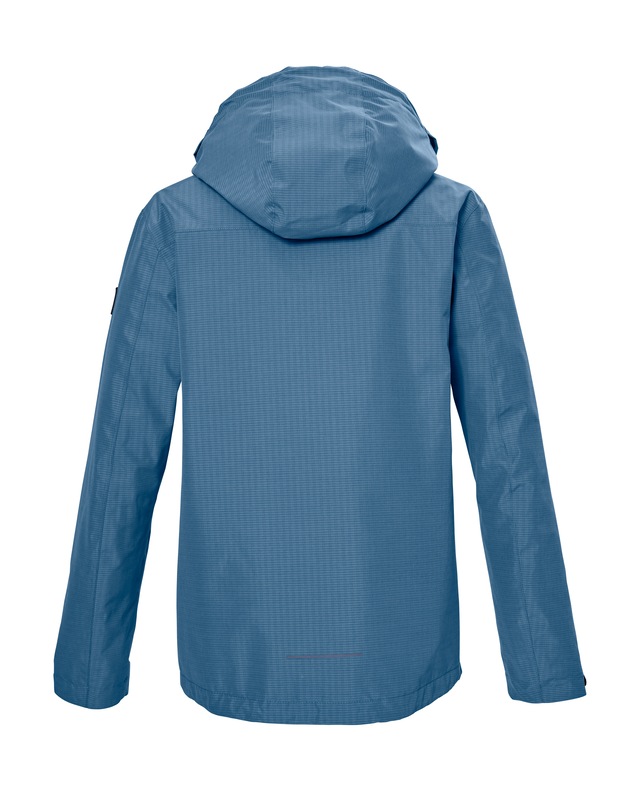 Killtec Funktionsjacke »KOS 140 BYS JCKT« Wasserdichte Kids-Jacke mit verstellbarer Kapuze und Saum