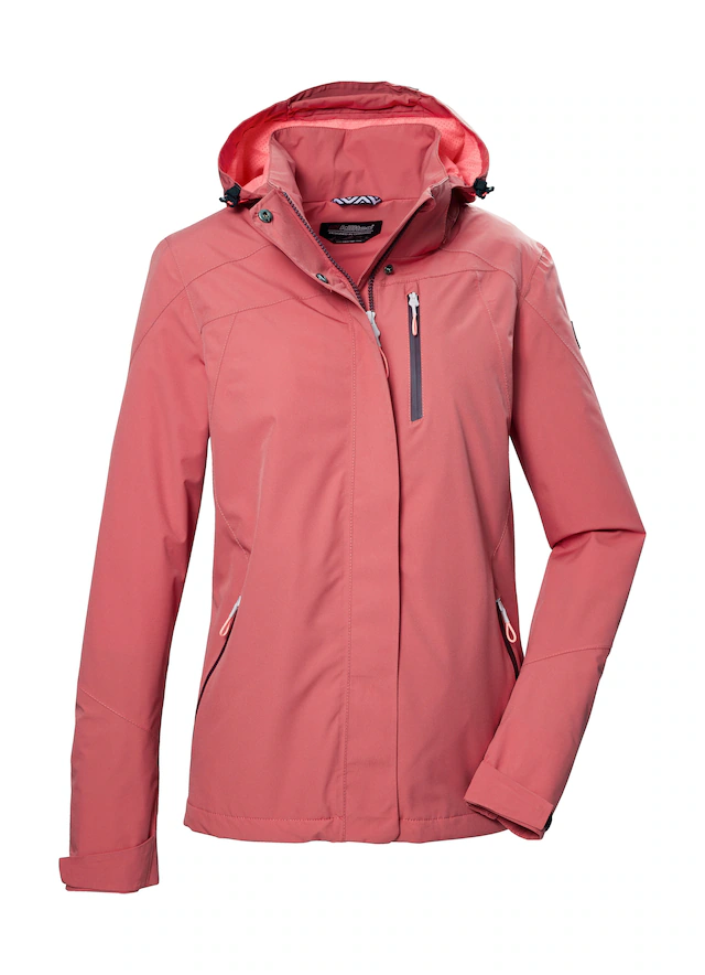 Killtec Outdoorjacke »KOS 28 WMN JCKT« Wasserdichte, atmungsaktive Damenjacke, recyceltes Material