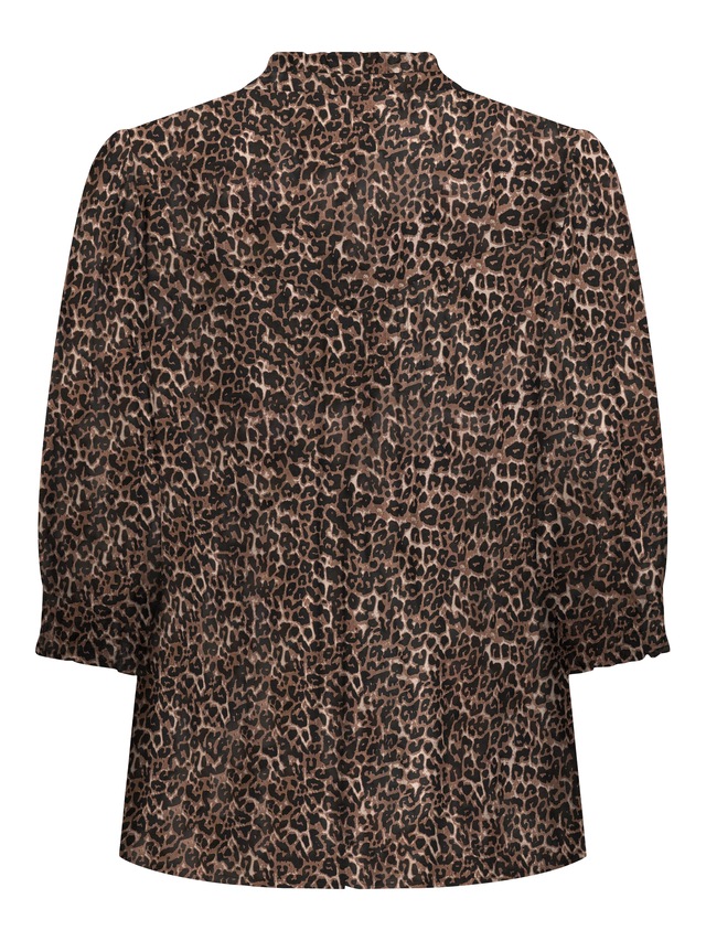 ONLY CARMAKOMA Druckbluse »CARRAYA 3/4 SHIRT WVN NOOS« Viskose, regular fit