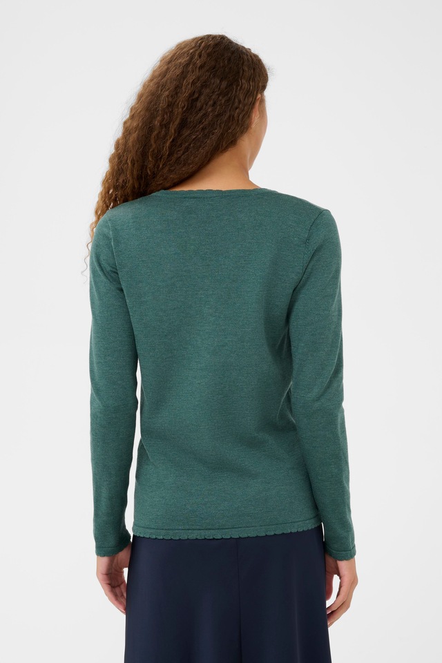 Saint Tropez Strickpullover »MilaSZ LS V-Neck Pullover« Viskosemischung, Regular fit