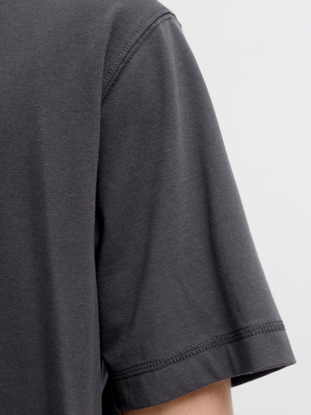 Jack & Jones Rundhalsshirt »JORNORREBRO EMB TEE SS CREW NECK NOOS« Baumwolle, locker geschnitten