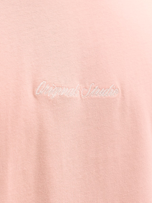 Jack & Jones Rundhalsshirt »JORNORREBRO EMB TEE SS CREW NECK NOOS« Baumwolle, locker geschnitten