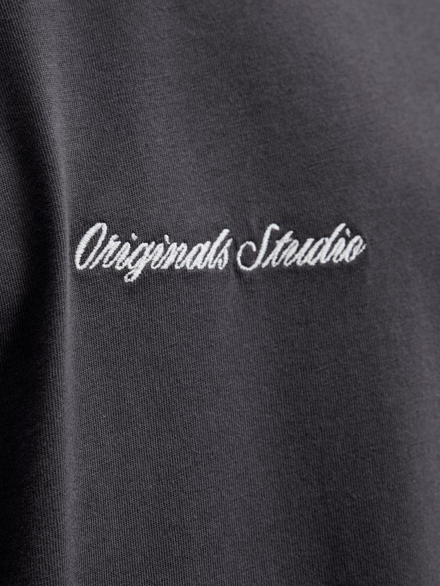 Jack & Jones Rundhalsshirt »JORNORREBRO EMB TEE SS CREW NECK NOOS« Baumwolle, locker geschnitten