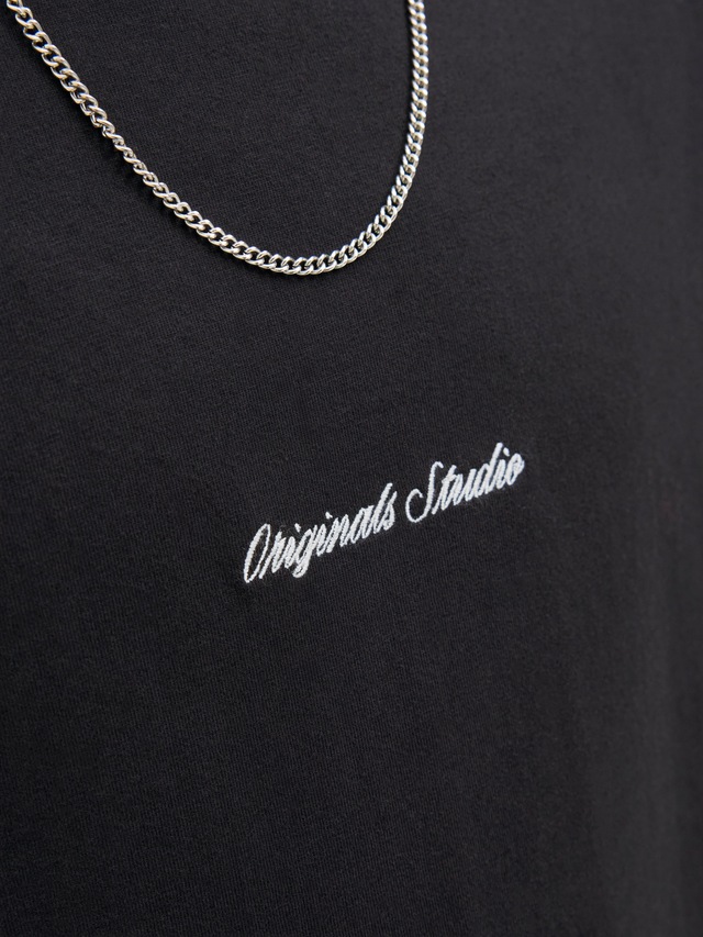 Jack & Jones Rundhalsshirt »JORNORREBRO EMB TEE SS CREW NECK NOOS« Baumwolle, locker geschnitten