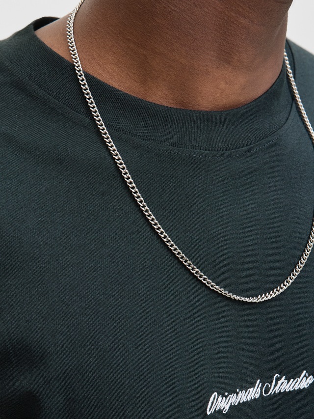 Jack & Jones Rundhalsshirt »JORNORREBRO EMB TEE SS CREW NECK NOOS« Baumwolle, locker geschnitten