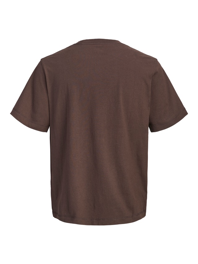 Jack & Jones Rundhalsshirt »JORNORREBRO EMB TEE SS CREW NECK NOOS« Baumwolle, locker geschnitten