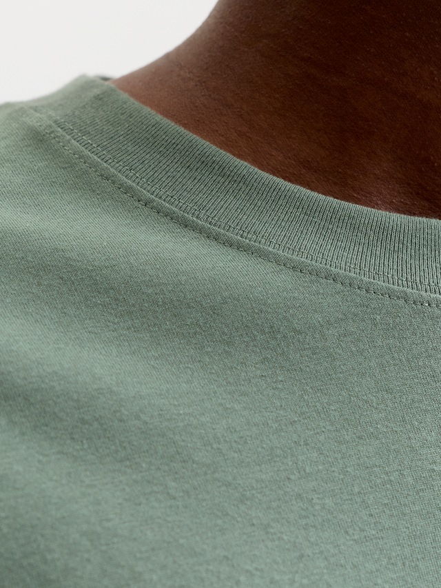 Jack & Jones Rundhalsshirt »JORNORREBRO EMB TEE SS CREW NECK NOOS« Baumwolle, locker geschnitten