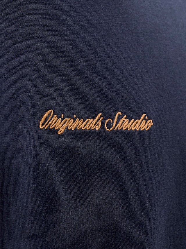 Jack & Jones Rundhalsshirt »JORNORREBRO EMB TEE SS CREW NECK NOOS« Baumwolle, locker geschnitten