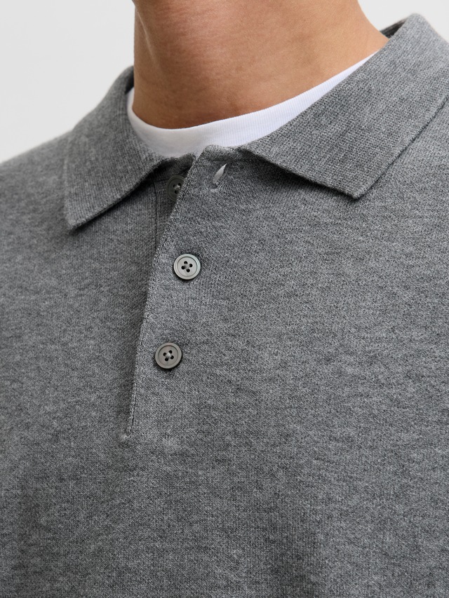 Jack & Jones Polokragenpullover »JPRBLABRADFORT KNIT POLO«
