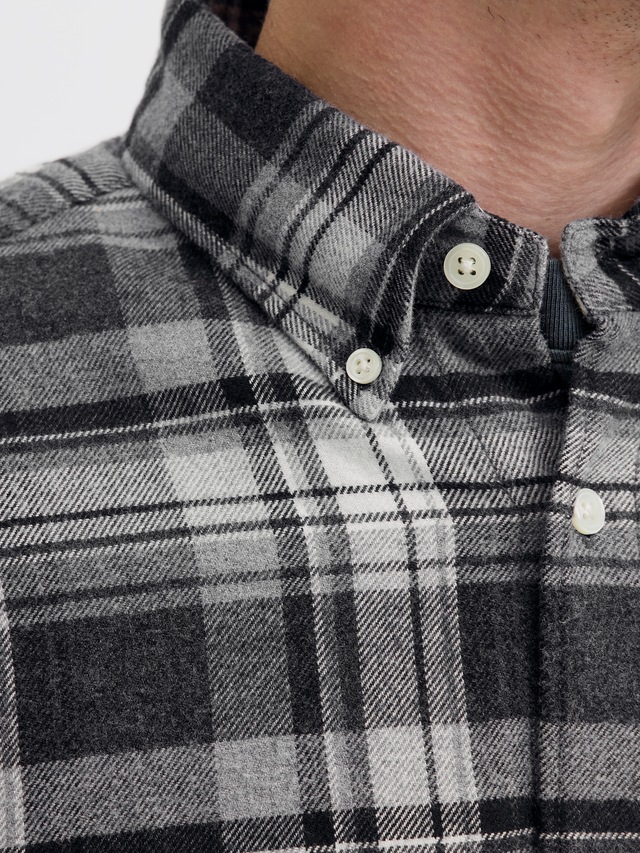 Jack & Jones Langarmhemd »JPRBLUBARKLEY FLANNEL X-MAS L/S SHIRT CH«