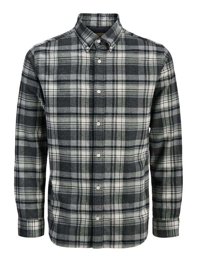 Jack & Jones Langarmhemd »JPRBLUBARKLEY FLANNEL X-MAS L/S SHIRT CH«