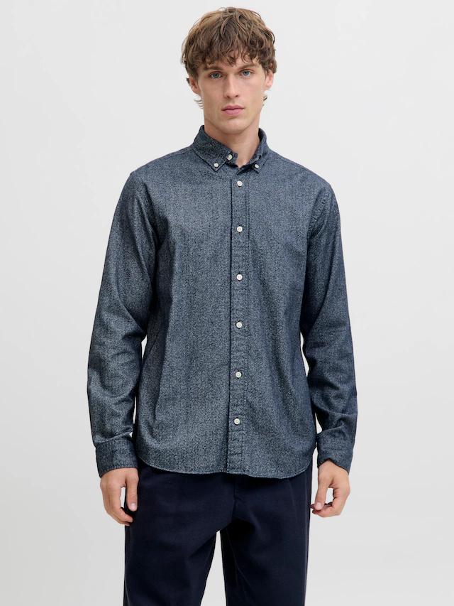 Jack & Jones Langarmhemd »JPRBLUBARKLEY FLANNEL X-MAS L/S SHIRT CH«