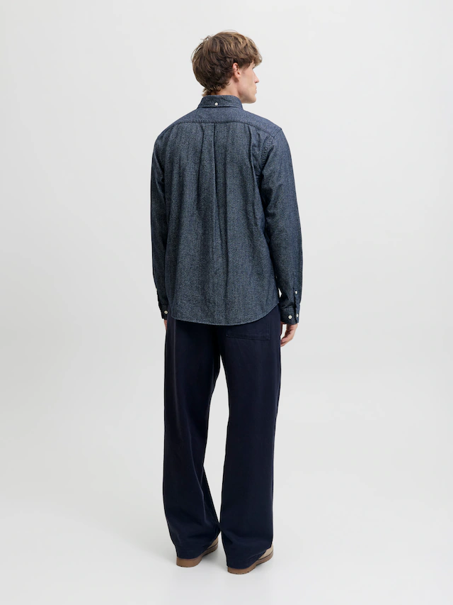 Jack & Jones Langarmhemd »JPRBLUBARKLEY FLANNEL X-MAS L/S SHIRT CH«