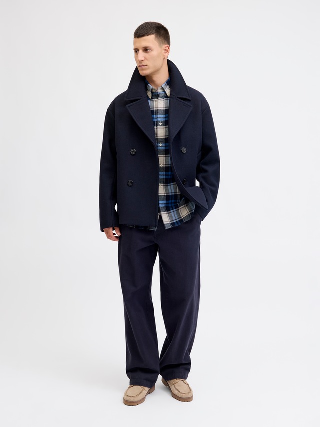 Jack & Jones Langarmhemd »JPRBLUBARKLEY FLANNEL X-MAS L/S SHIRT CH«