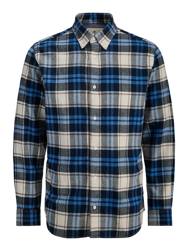 Jack & Jones Langarmhemd »JPRBLUBARKLEY FLANNEL X-MAS L/S SHIRT CH«