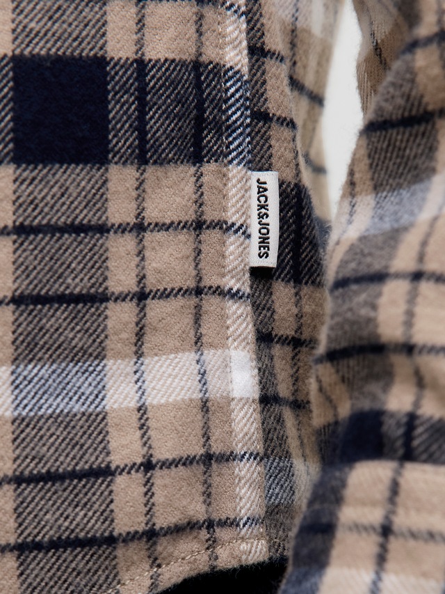 Jack & Jones Langarmhemd »JPRBLUBARKLEY FLANNEL X-MAS L/S SHIRT CH«
