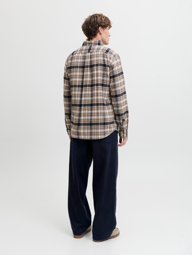 Jack & Jones Langarmhemd »JPRBLUBARKLEY FLANNEL X-MAS L/S SHIRT CH«