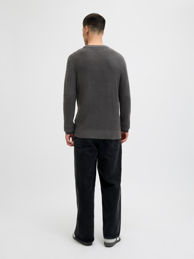 Jack & Jones Strickpullover »JJGLOBAL KNIT CREW NECK«