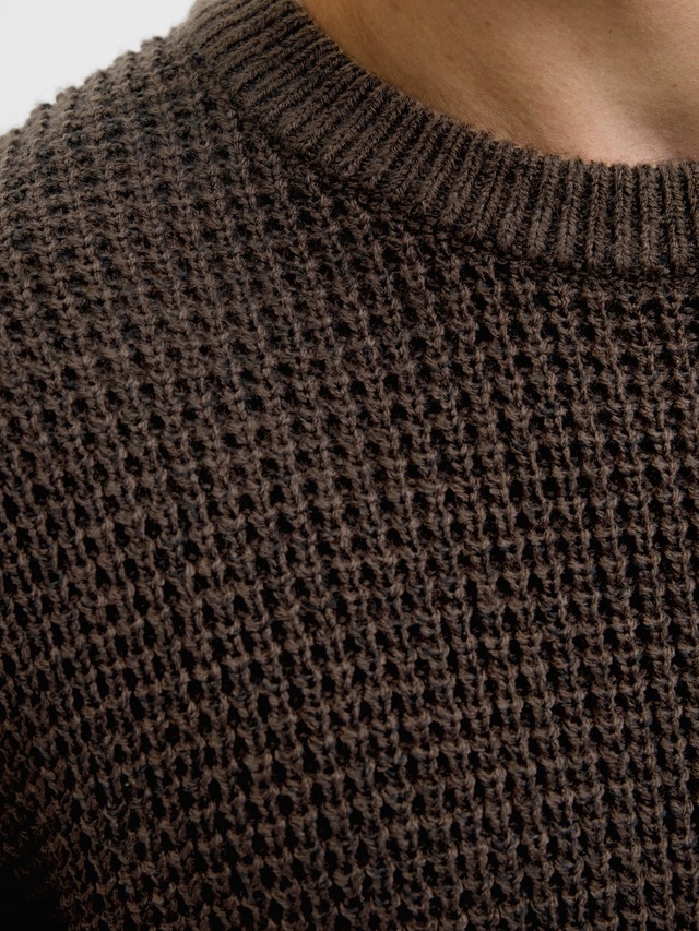 Jack & Jones Strickpullover »JJGLOBAL KNIT CREW NECK«